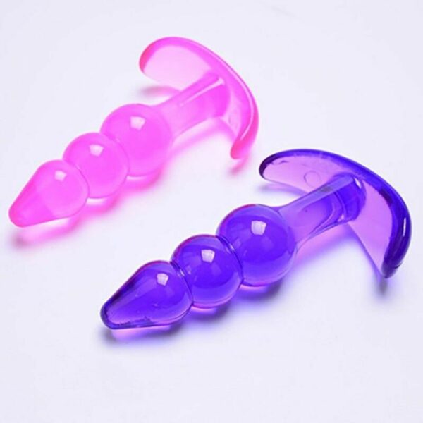 Soft Silica Gel Anal Plug Alternative Stimulation Anal Sex Toy - Image 2