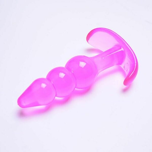 Soft Silica Gel Anal Plug Alternative Stimulation Anal Sex Toy - Image 3