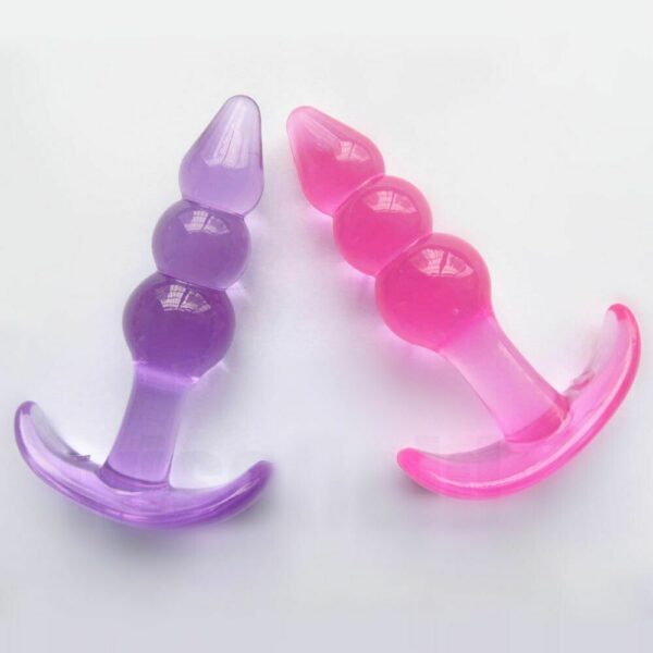 Soft Silica Gel Anal Plug Alternative Stimulation Anal Sex Toy - Image 8